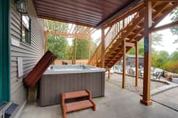 Cabin with Hot Tub, Pool, Pickleball, Hiking Trail - Image 2