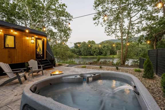 Juniata River Escape | Hot Tub | Tiny Home - Image 4